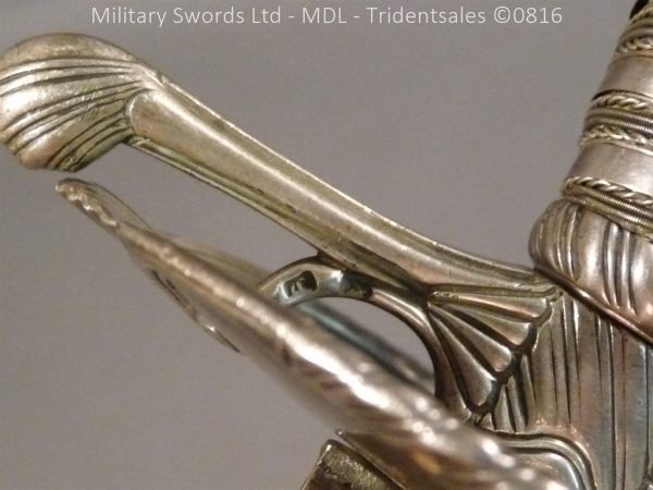 Silver Hilted 18th Century English Sword and Scabbard - Image 9