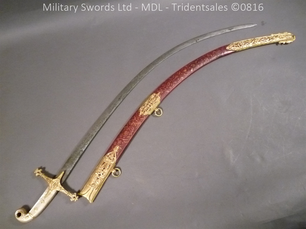 Officer’s Mameluke Hilted Sword 19th Century - Image 30