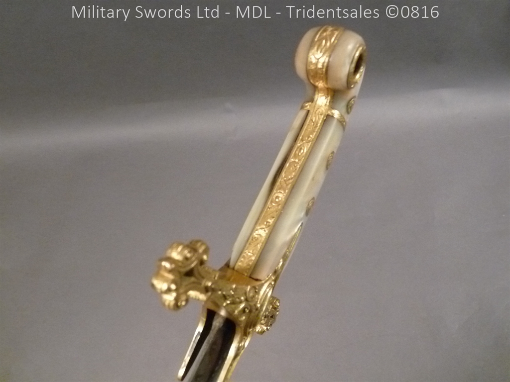 Officer’s Mameluke Hilted Sword 19th Century - Image 11