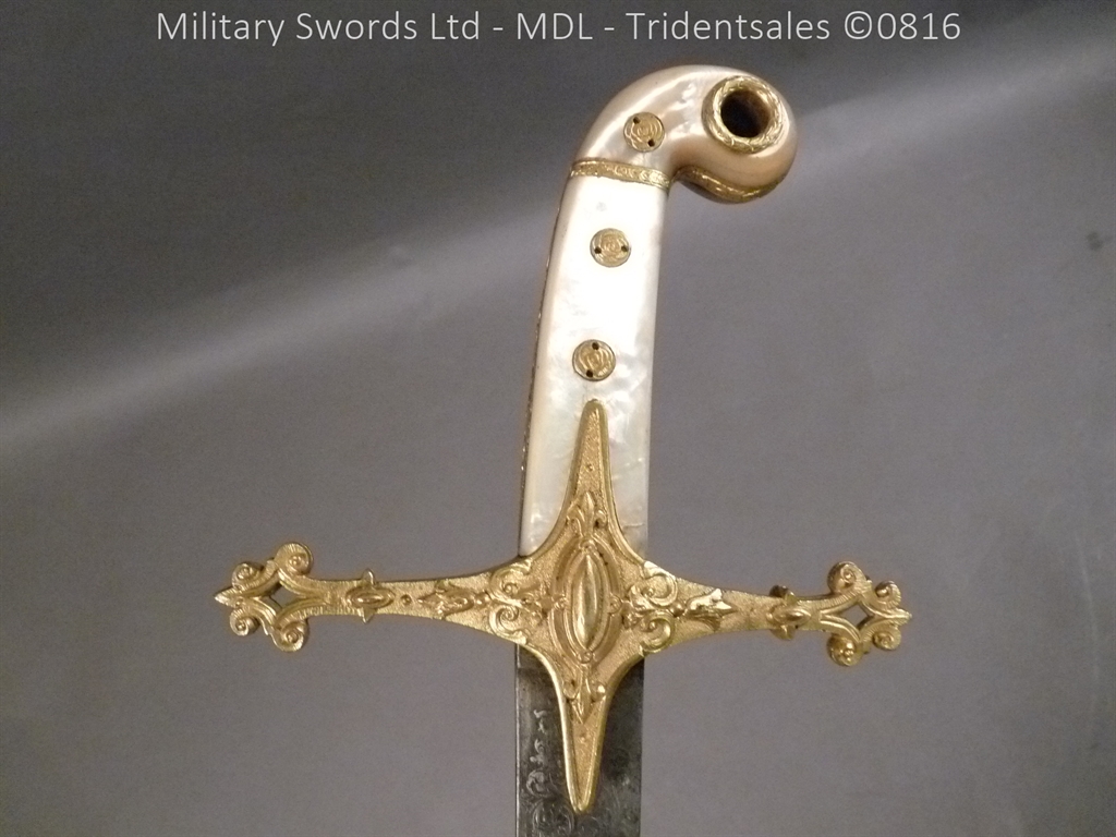 Officer’s Mameluke Hilted Sword 19th Century - Image 10