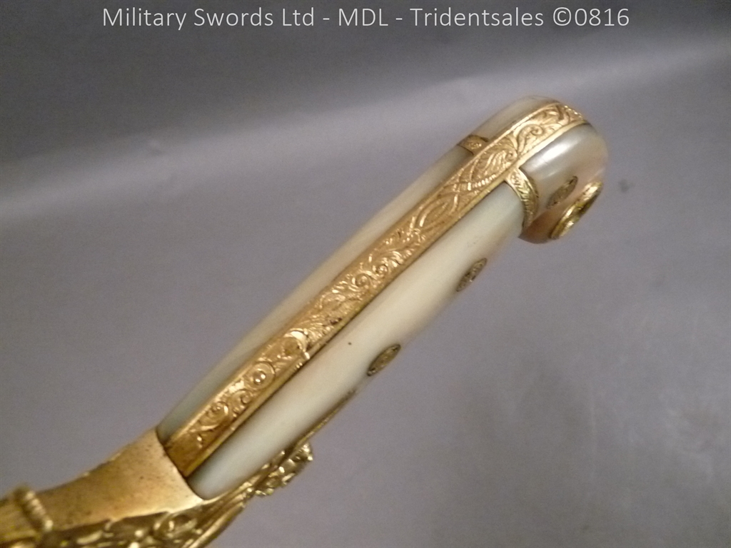 Officer’s Mameluke Hilted Sword 19th Century - Image 9