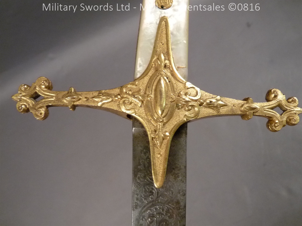 Officer’s Mameluke Hilted Sword 19th Century - Image 8