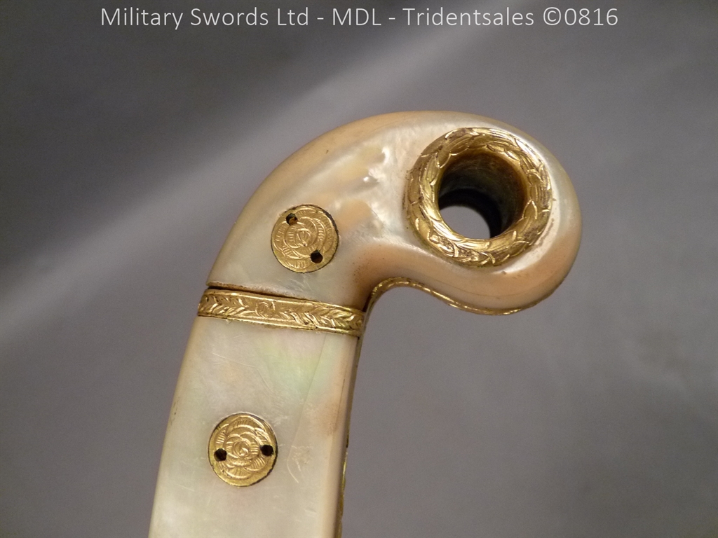 Officer’s Mameluke Hilted Sword 19th Century - Image 7