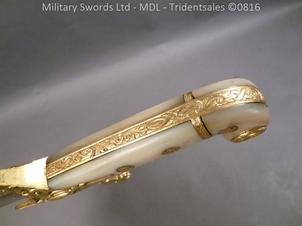 Officer’s Mameluke Hilted Sword 19th Century - Image 4