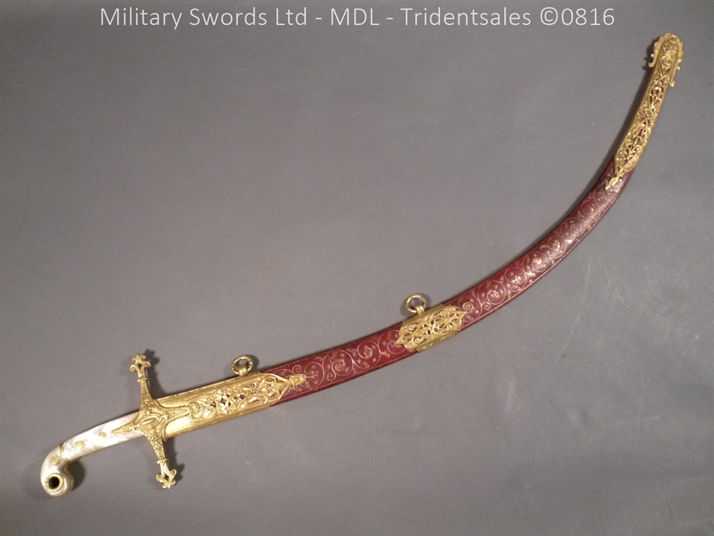 Officer’s Mameluke Hilted Sword 19th Century - Image 3