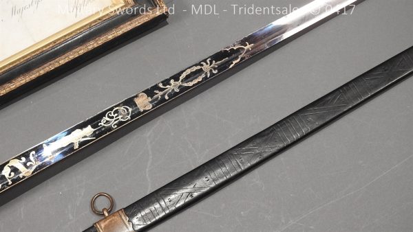 1796 Midlothian Vol Infantry Officers sword - Major G Young - Image 36