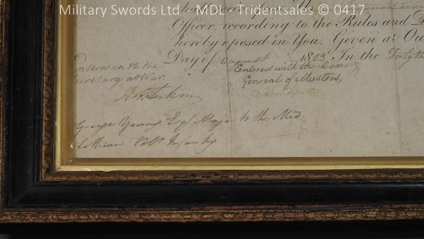 1796 Midlothian Vol Infantry Officers sword - Major G Young - Image 34