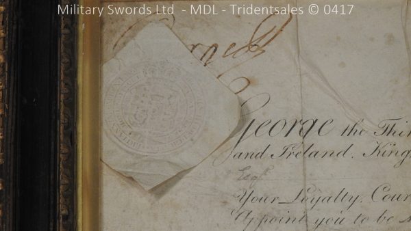 1796 Midlothian Vol Infantry Officers sword - Major G Young - Image 33