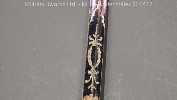 1796 Midlothian Vol Infantry Officers sword - Major G Young - Image 20