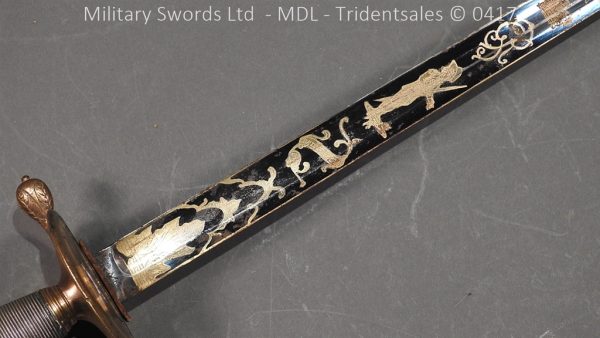 1796 Midlothian Vol Infantry Officers sword - Major G Young - Image 19