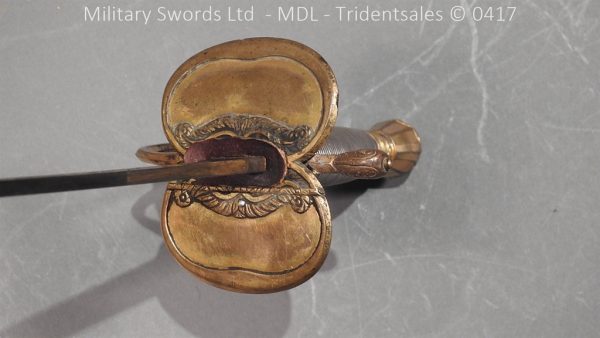 1796 Midlothian Vol Infantry Officers sword - Major G Young - Image 12