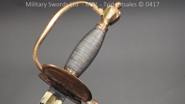 1796 Midlothian Vol Infantry Officers sword - Major G Young - Image 11