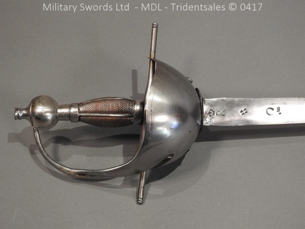 Spanish Cavalry Broad Sword Dated 1783 - Image 2