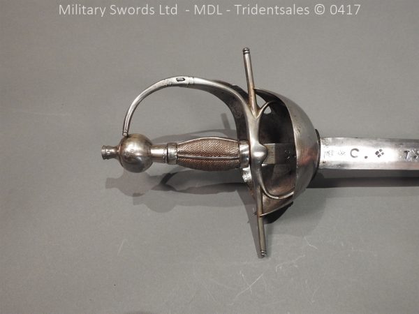 Spanish Cavalry Broad Sword Dated 1783 - Image 19