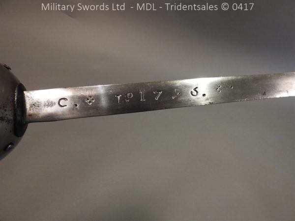 Spanish Cavalry Broad Sword Dated 1783 - Image 14