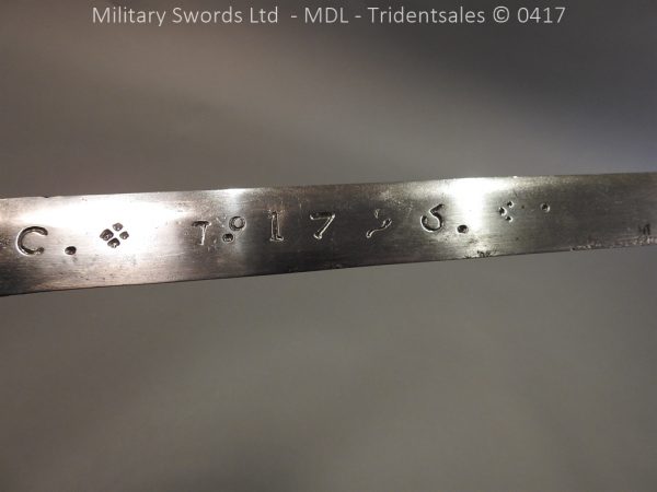 Spanish Cavalry Broad Sword Dated 1783 - Image 13