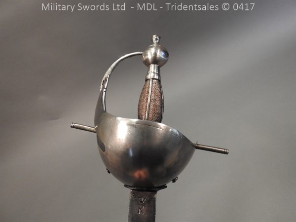 Spanish Cavalry Broad Sword Dated 1783 - Image 11