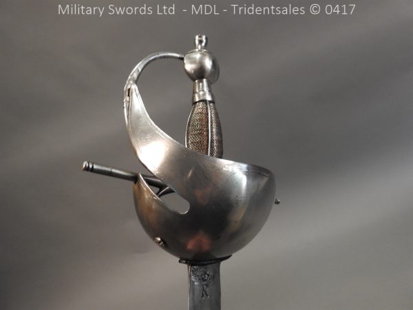 Spanish Cavalry Broad Sword Dated 1783 - Image 4
