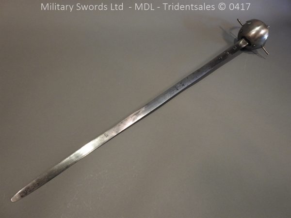 Spanish Cavalry Broad Sword Dated 1783 - Image 3