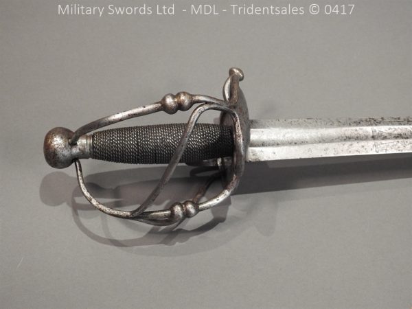 German Cavalry Sword c 1680 - Image 2