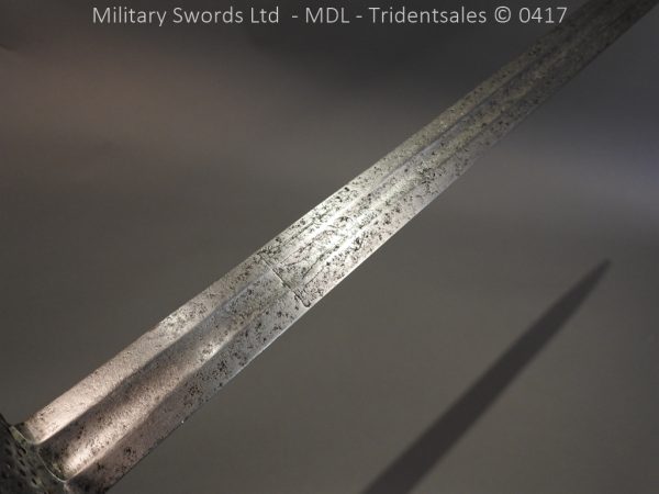 German Cavalry Sword c 1680 - Image 16