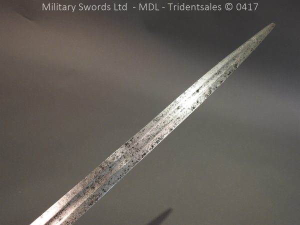 German Cavalry Sword c 1680 - Image 11
