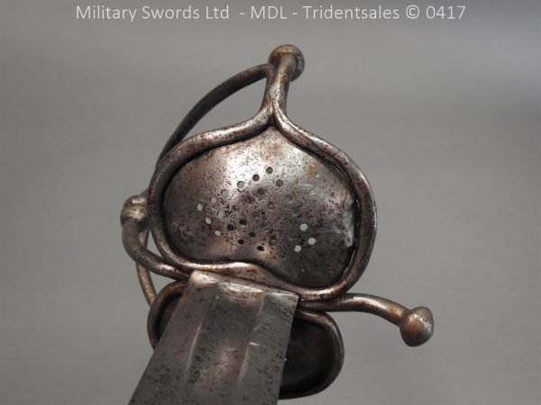 German Cavalry Sword c 1680 - Image 10