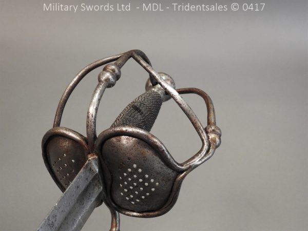 German Cavalry Sword c 1680 - Image 9