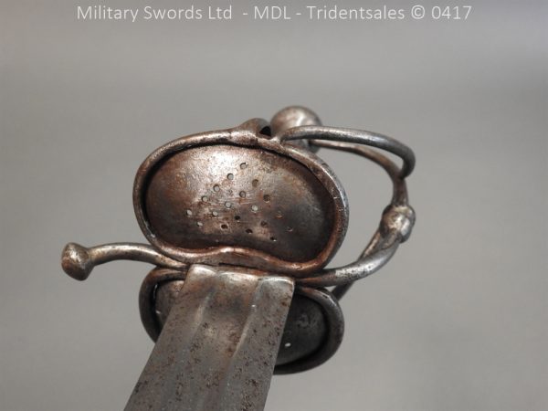 German Cavalry Sword c 1680 - Image 8