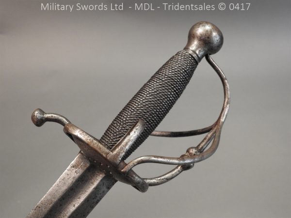 German Cavalry Sword c 1680 - Image 7