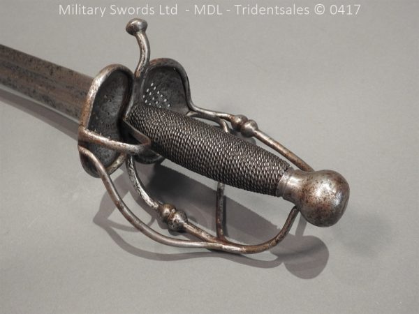 German Cavalry Sword c 1680 - Image 3