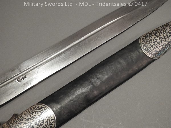 Russian 19th c Caucasian Kindjal - Image 28