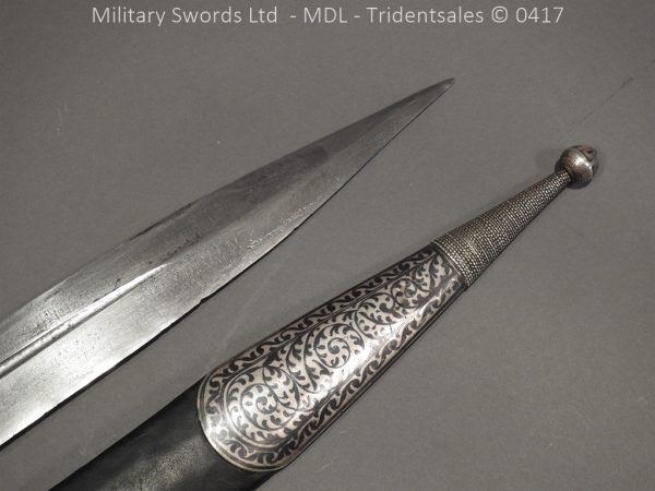 Russian 19th c Caucasian Kindjal - Image 27