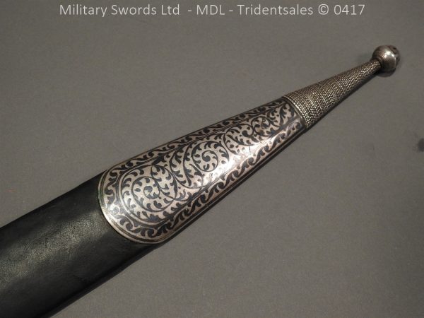 Russian 19th c Caucasian Kindjal - Image 22