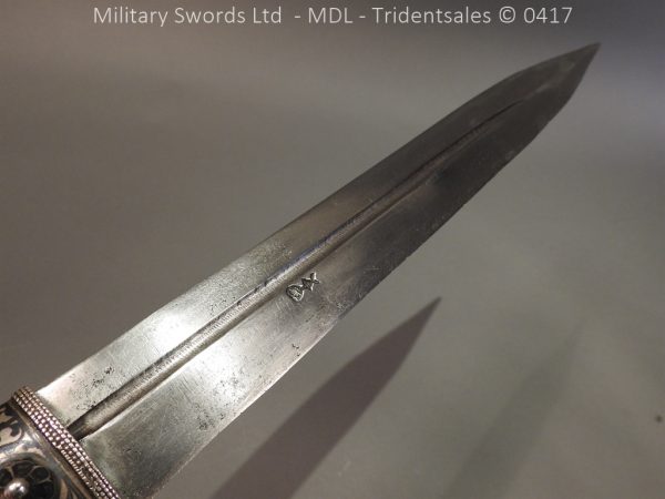 Russian 19th c Caucasian Kindjal - Image 16