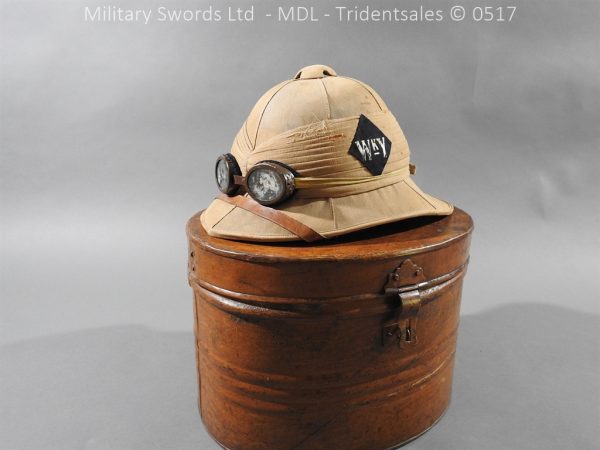 Warwickshire Yeomanry Wolseley Officer's Helmet