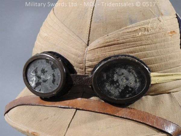 Warwickshire Yeomanry Wolseley Officer's Helmet - Image 7