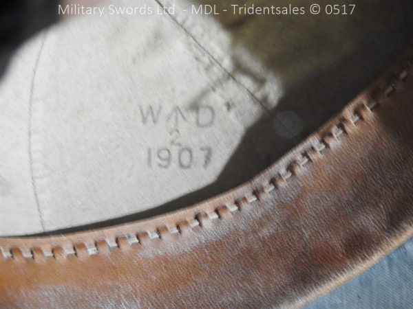 Warwickshire Yeomanry Wolseley Officer's Helmet - Image 5