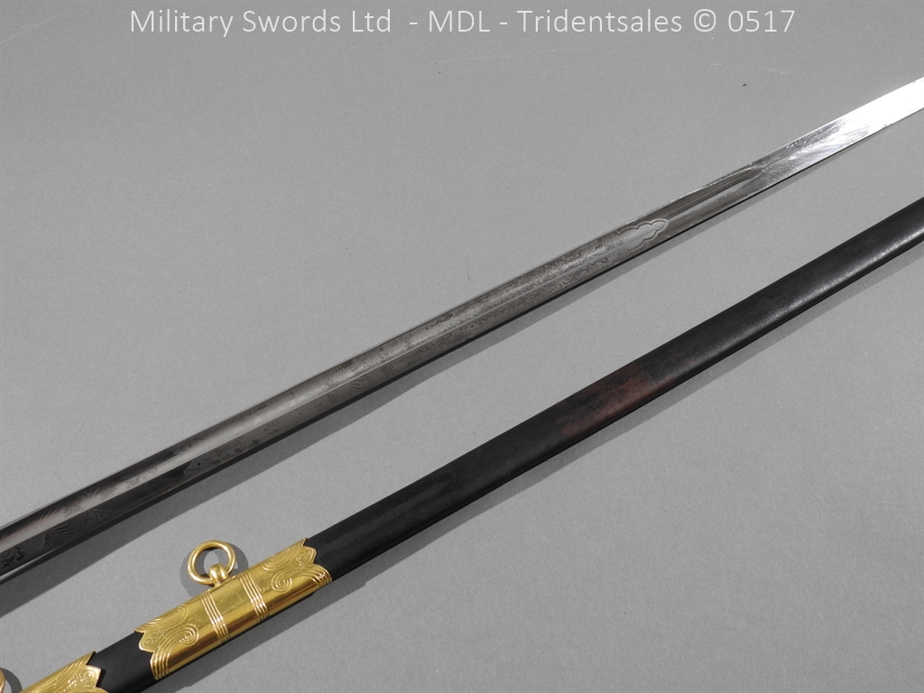 British ER 2 Officer's Naval Sword - Image 30