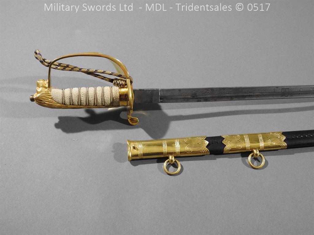 British ER 2 Officer's Naval Sword - Image 27