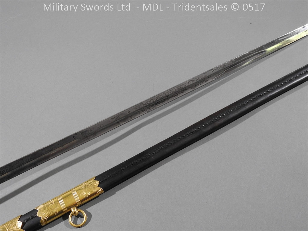 British ER 2 Officer's Naval Sword - Image 26
