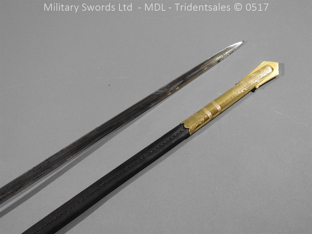British ER 2 Officer's Naval Sword - Image 25