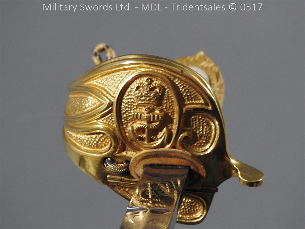 British ER 2 Officer's Naval Sword - Image 14
