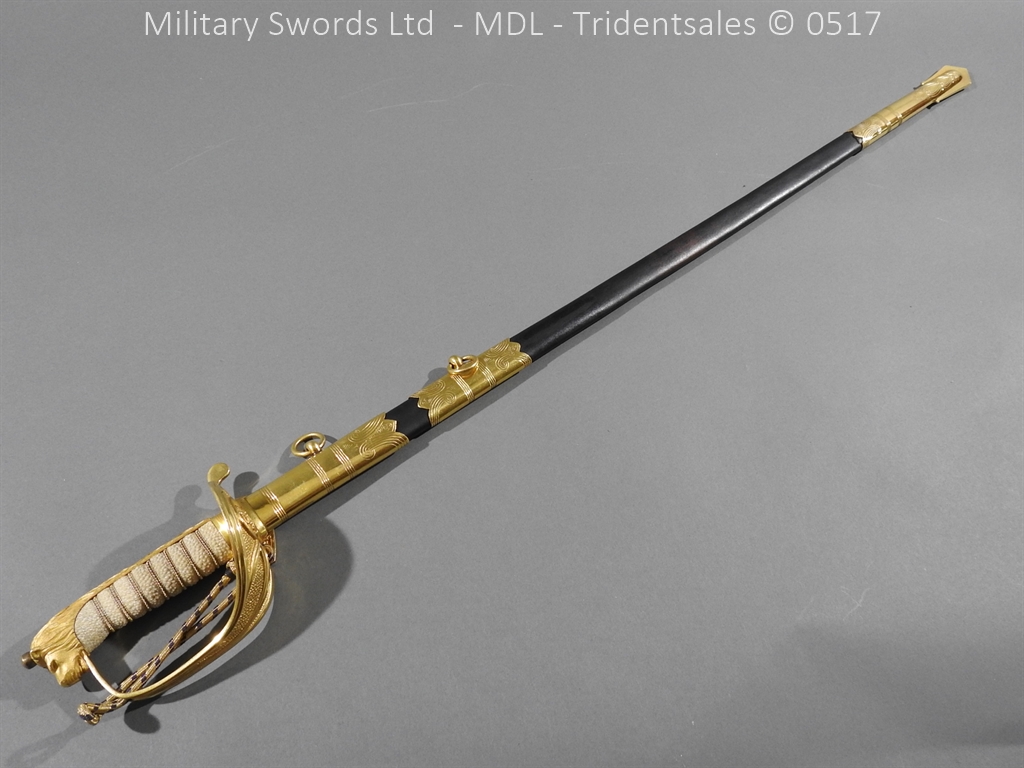 British ER 2 Officer's Naval Sword - Image 3