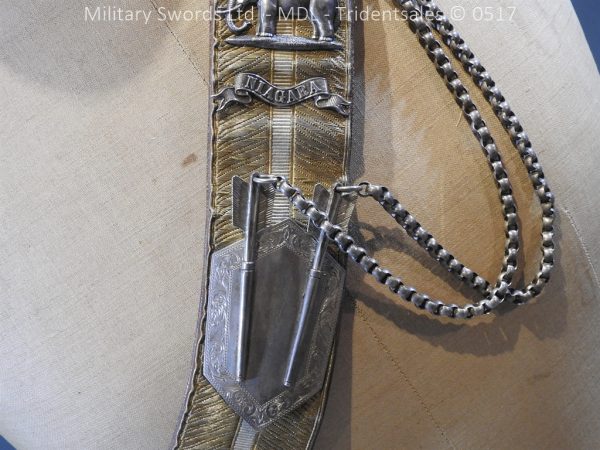 Victorian 19th Hussars Full Dress Cross Belt and Pouch - Image 18