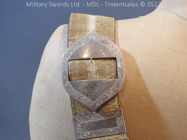Victorian 19th Hussars Full Dress Cross Belt and Pouch - Image 13