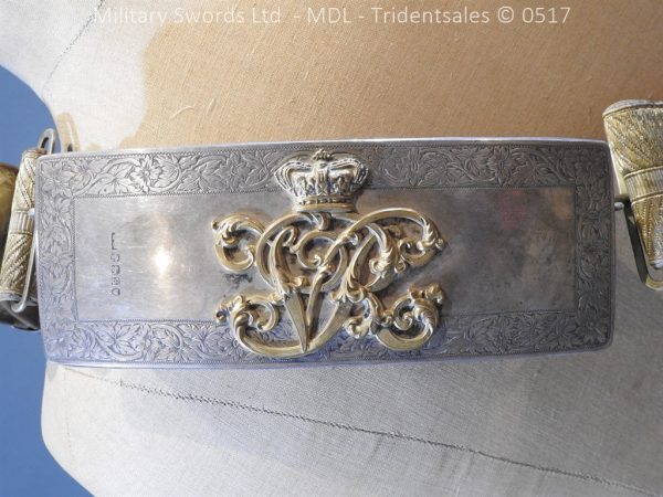 Victorian 19th Hussars Full Dress Cross Belt and Pouch - Image 11
