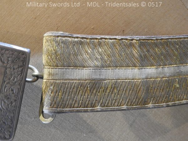 Victorian 19th Hussars Full Dress Cross Belt and Pouch - Image 8