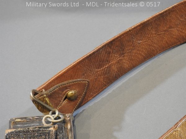 Victorian 19th Hussars Full Dress Cross Belt and Pouch - Image 3