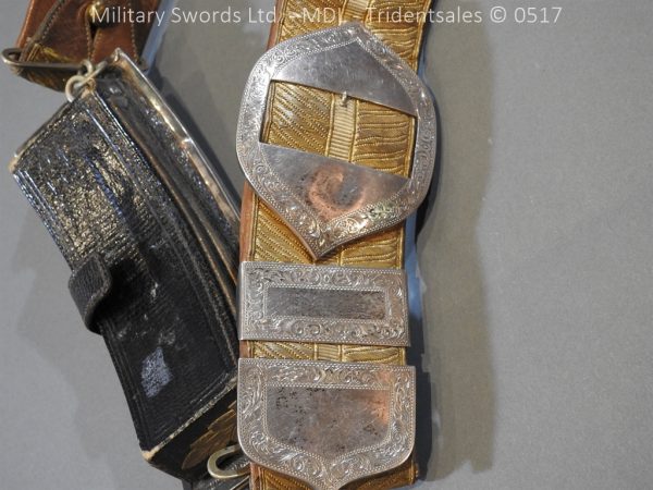 Victorian 19th Hussars Full Dress Cross Belt and Pouch - Image 2